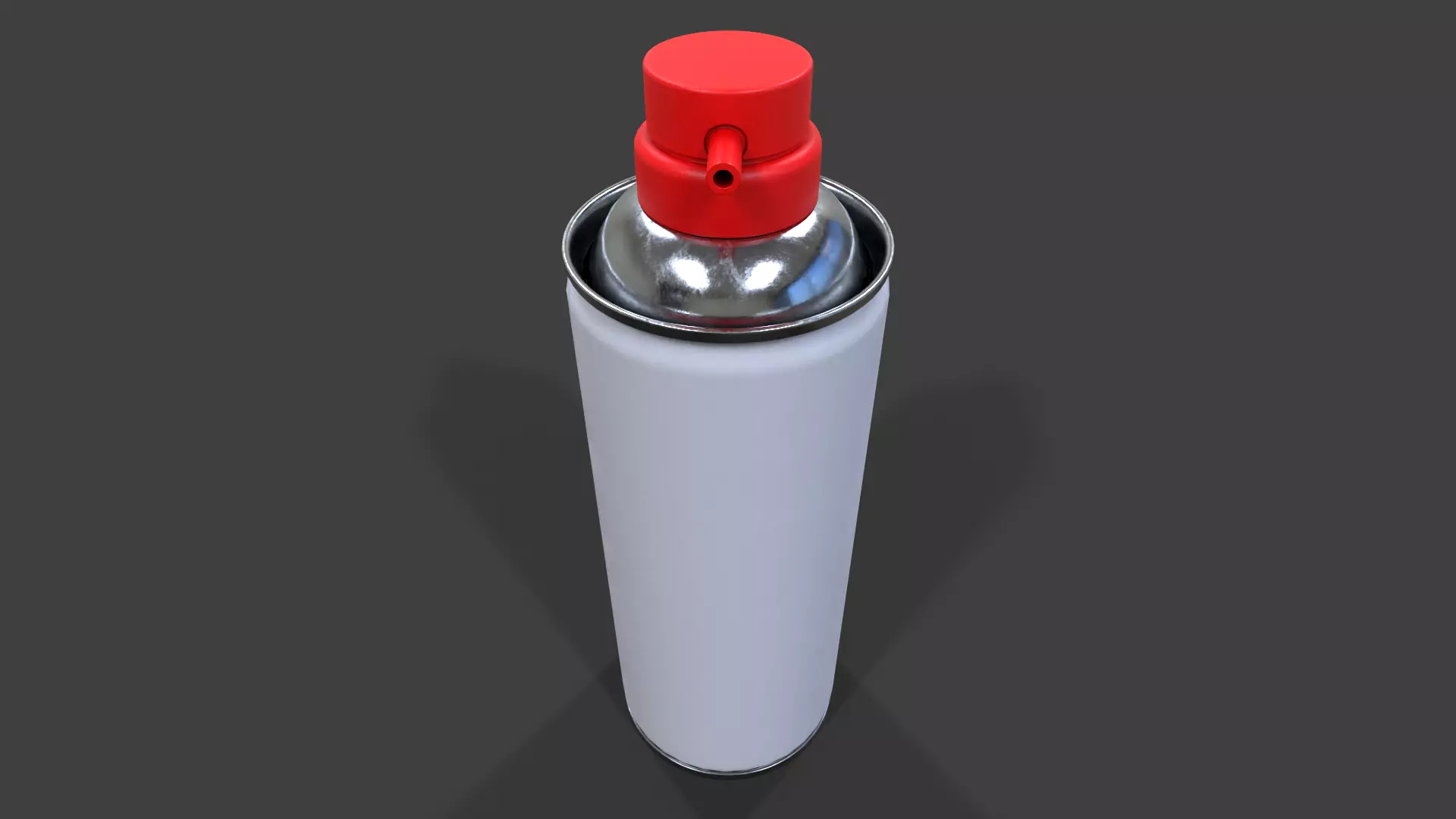 Compressed Air Can V02 - Low Poly Low-poly 3D model_0