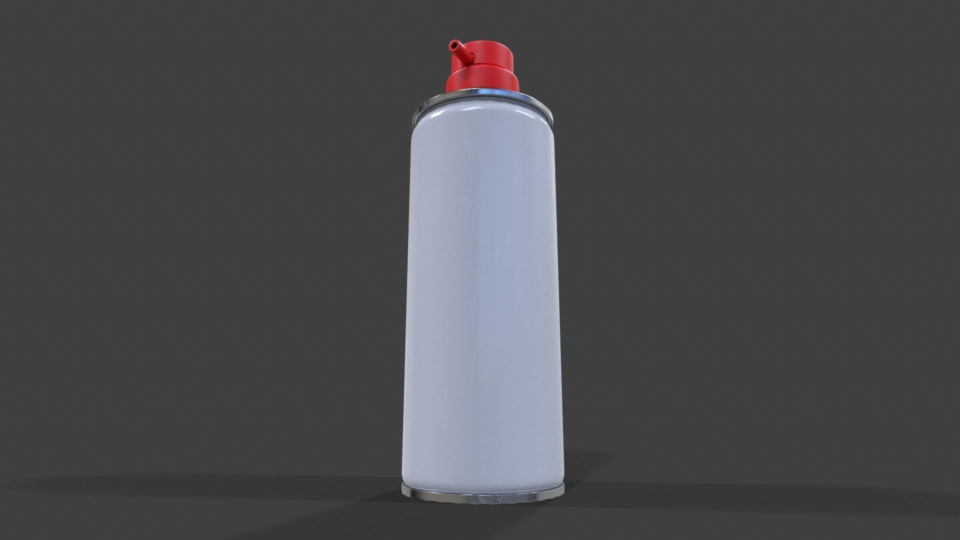 Compressed Air Can V02 - Low Poly Low-poly 3D model_8