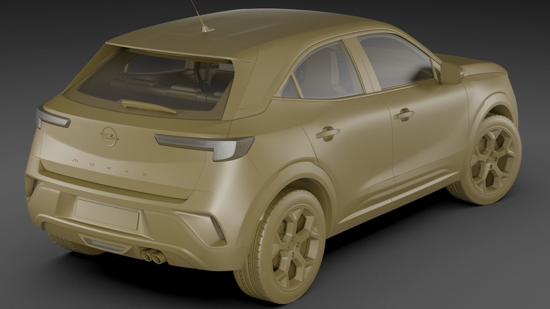 Opel Mokka 2021 3D model_21