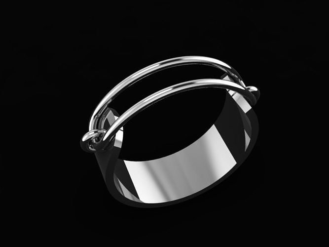 ring connect 3D print model