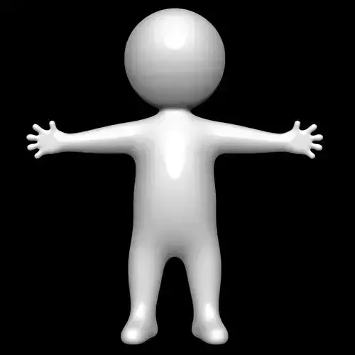 Dummy Stickman 3D model