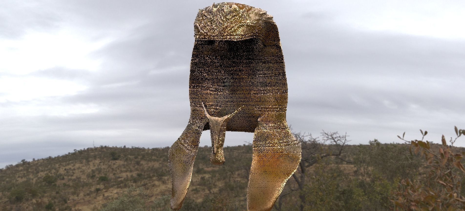 Egyptian Headdress 3D model_1