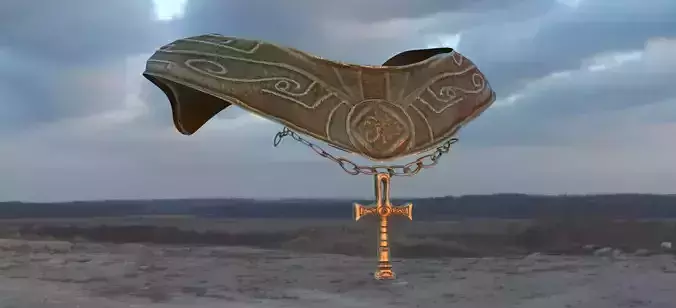 Egyptian Ankh 3D model