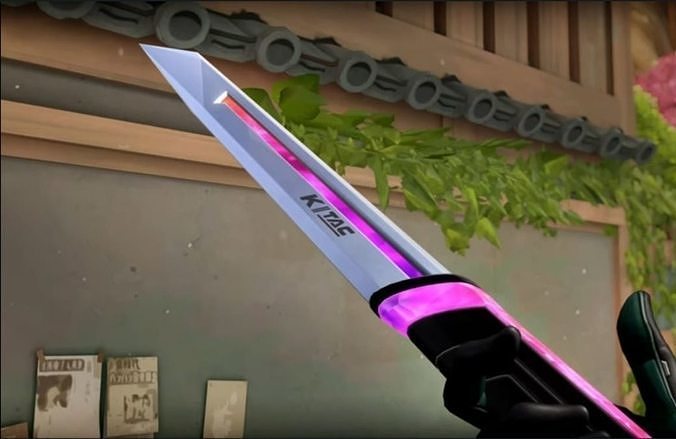 Valorant New BattlePass KNIFE 3D print model