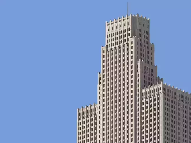 Russ Building 3D print model Russ Building 3D print model