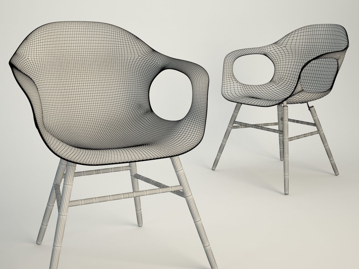 Elephant chair 3D model_1