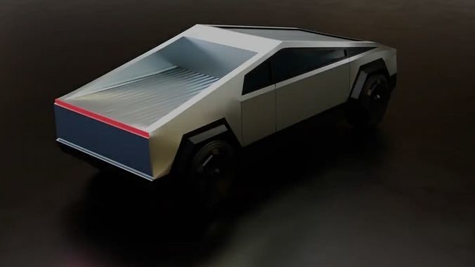 Cybertruck by Tesla Free 3D model