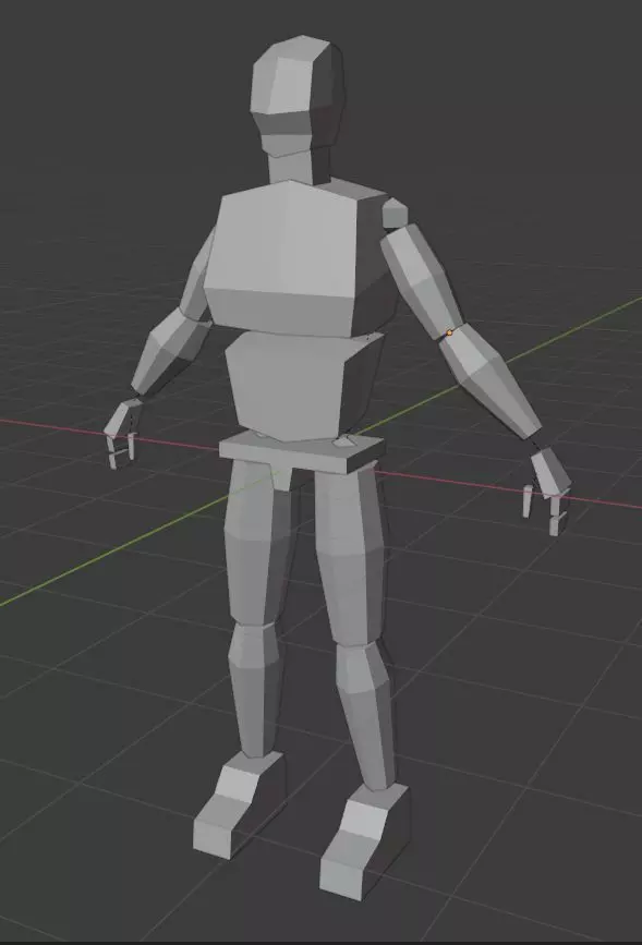 Steve the test person Free 3D model_0