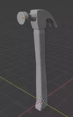 Untextured hammer