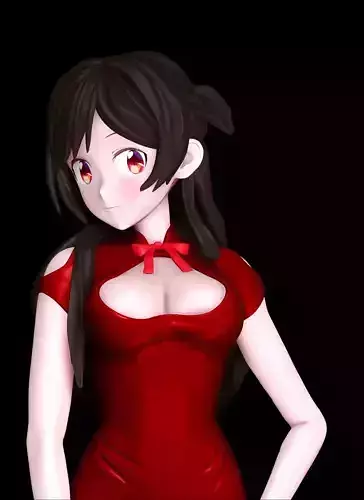 Chizuru Ichinose  Kanojo Okarishimasu - STL 3D PRINT