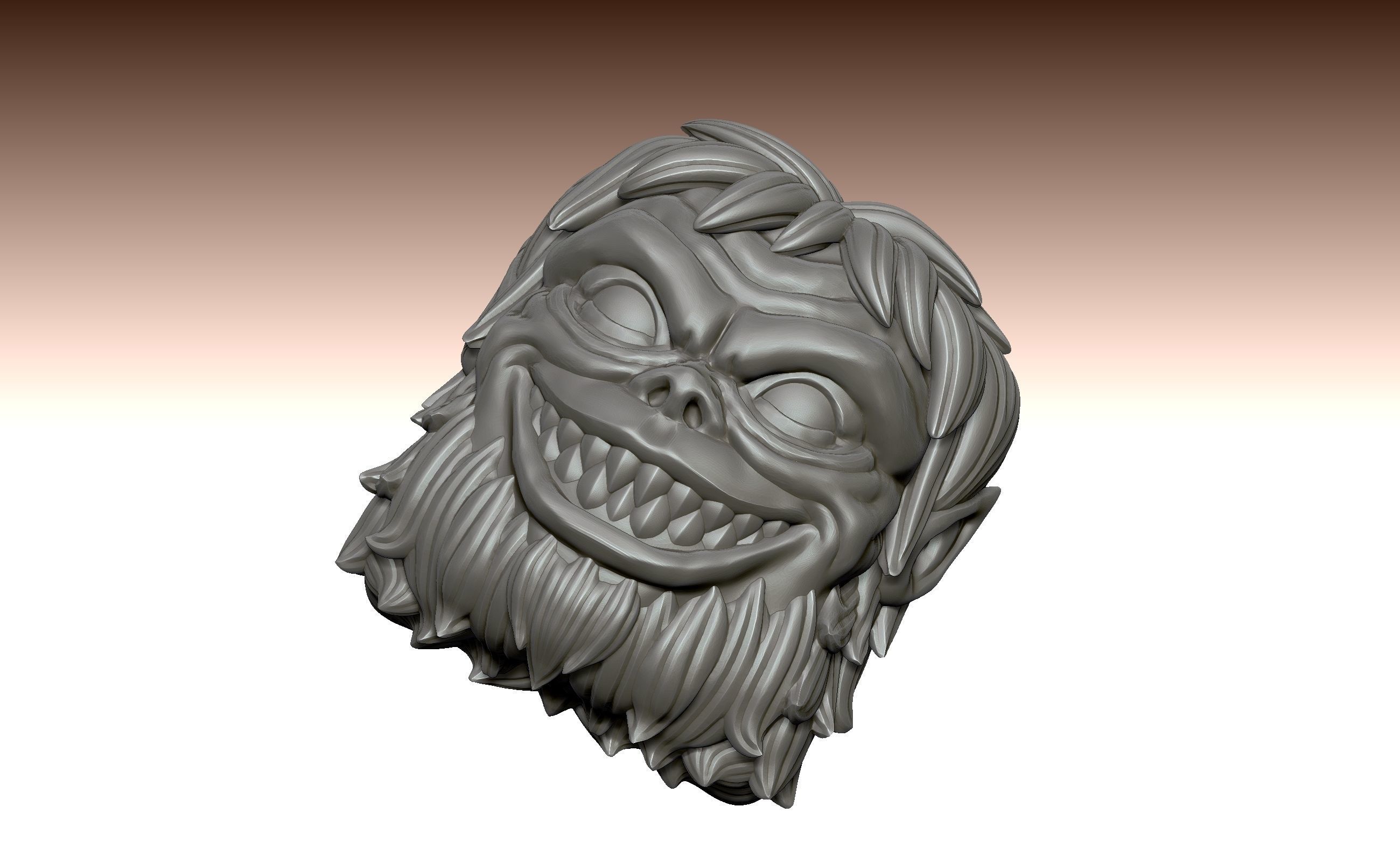 Beast Titan - Keycap 3D for mechanical keyboard - AOT SNK -  3D print model_6