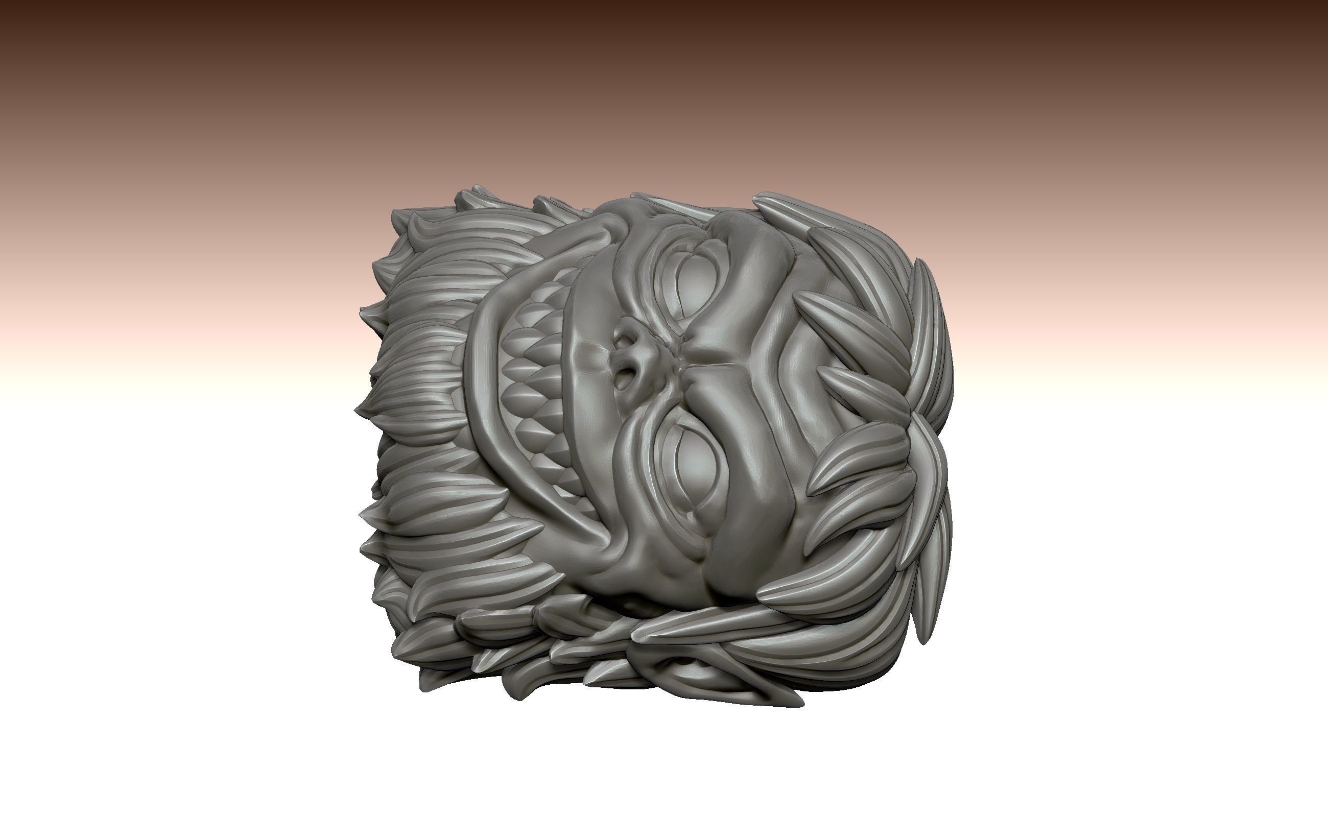 Beast Titan - Keycap 3D for mechanical keyboard - AOT SNK -  3D print model_8