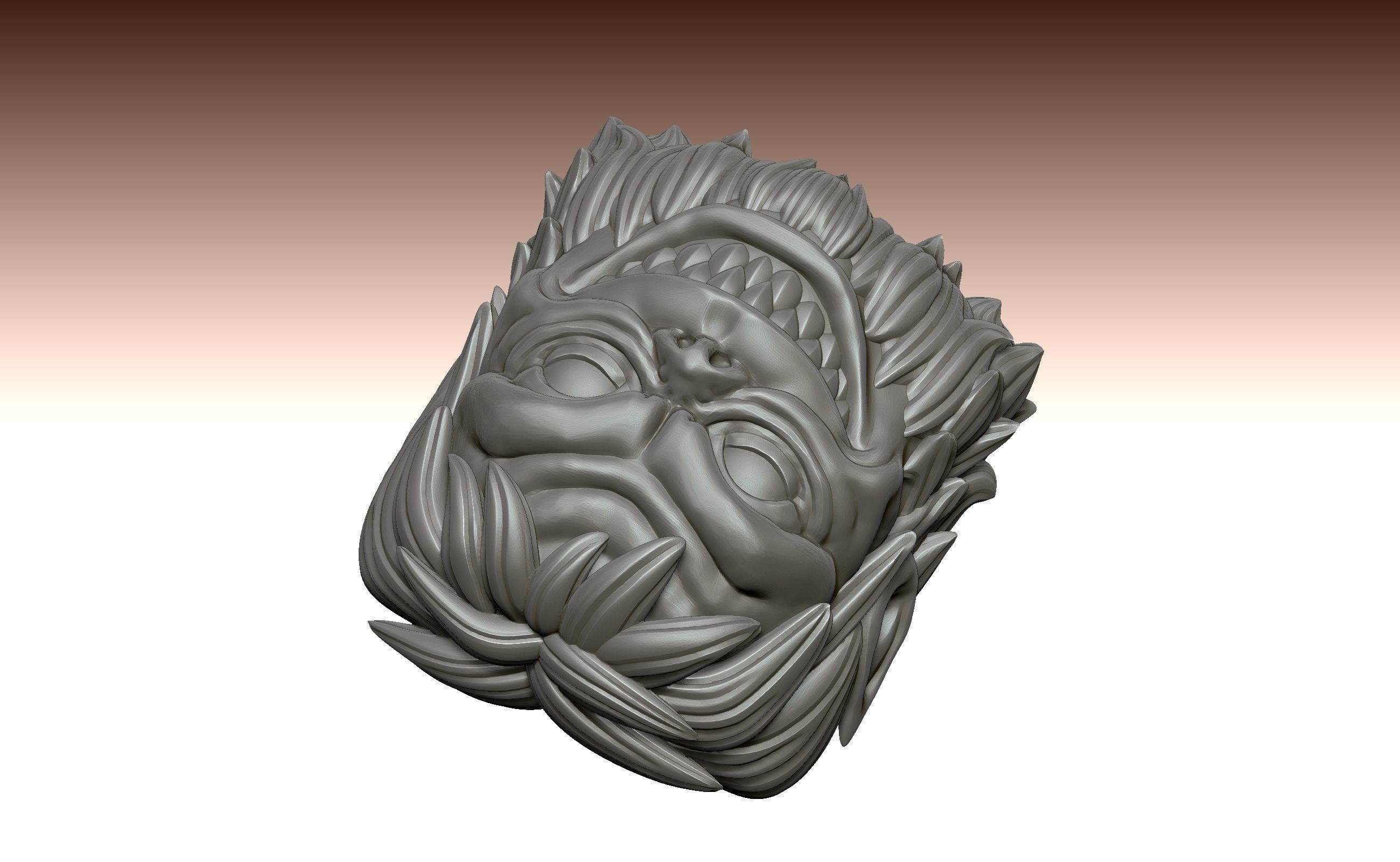 Beast Titan - Keycap 3D for mechanical keyboard - AOT SNK -  3D print model_12