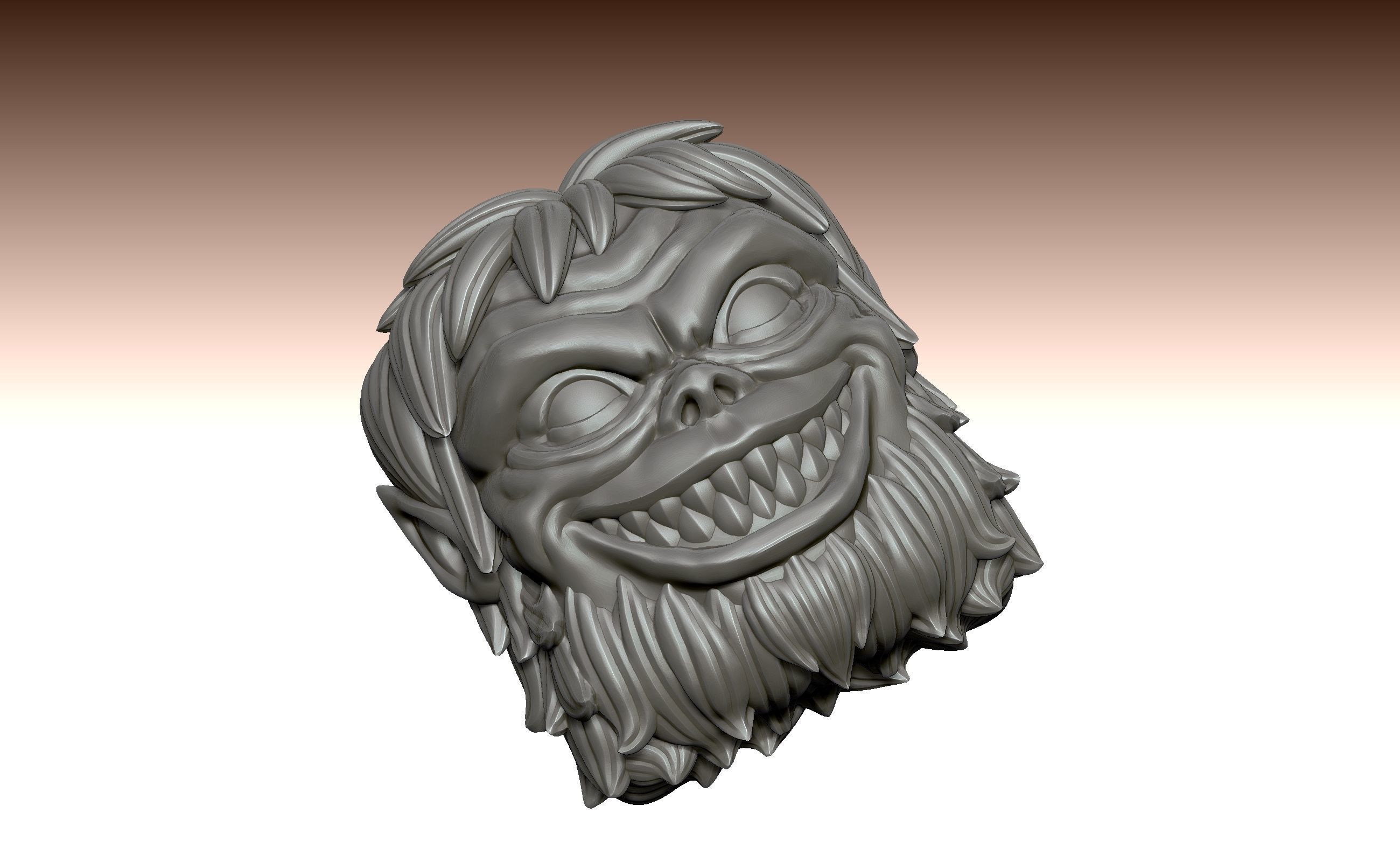 Beast Titan - Keycap 3D for mechanical keyboard - AOT SNK -  3D print model_16