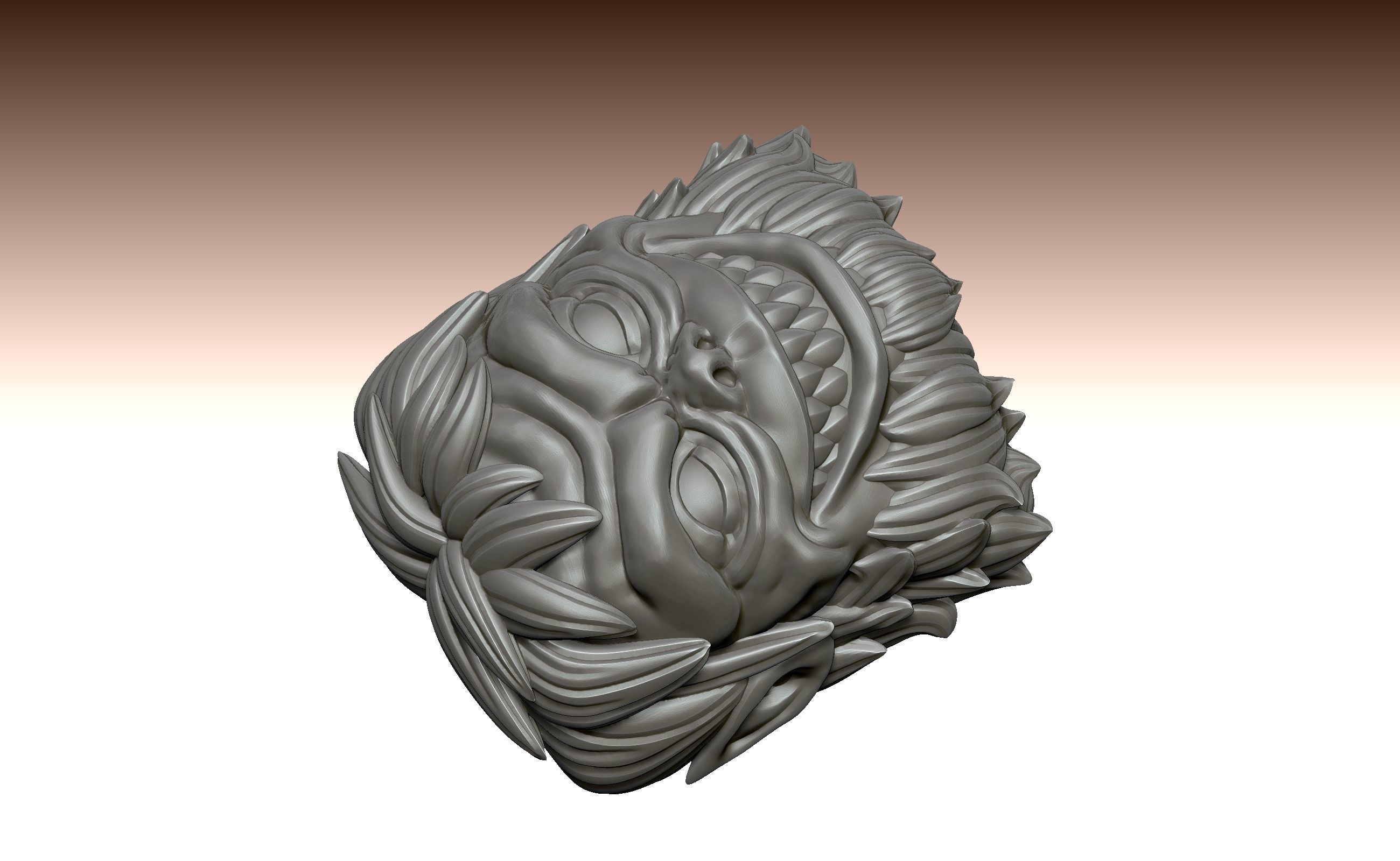 Beast Titan - Keycap 3D for mechanical keyboard - AOT SNK -  3D print model_13