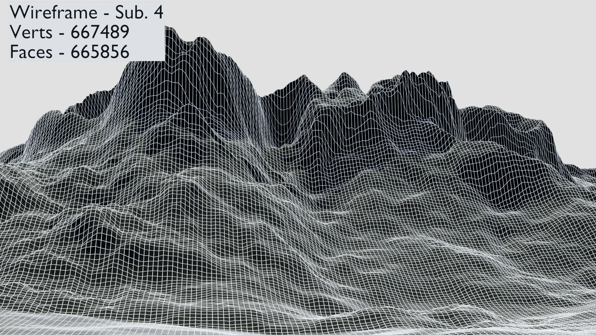 Mountain Terrain Collection 1 3D model_56
