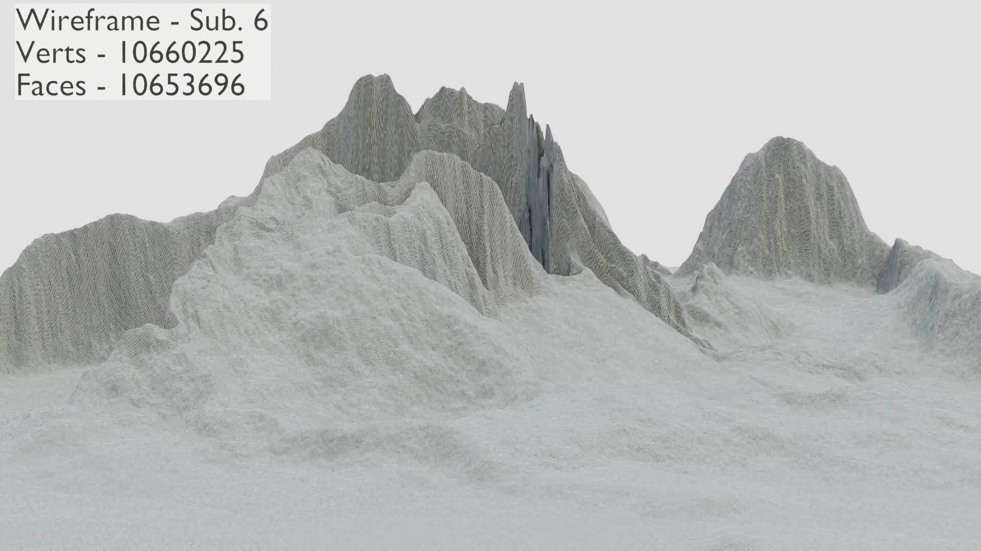 Mountain Terrain Collection 1 3D model_118