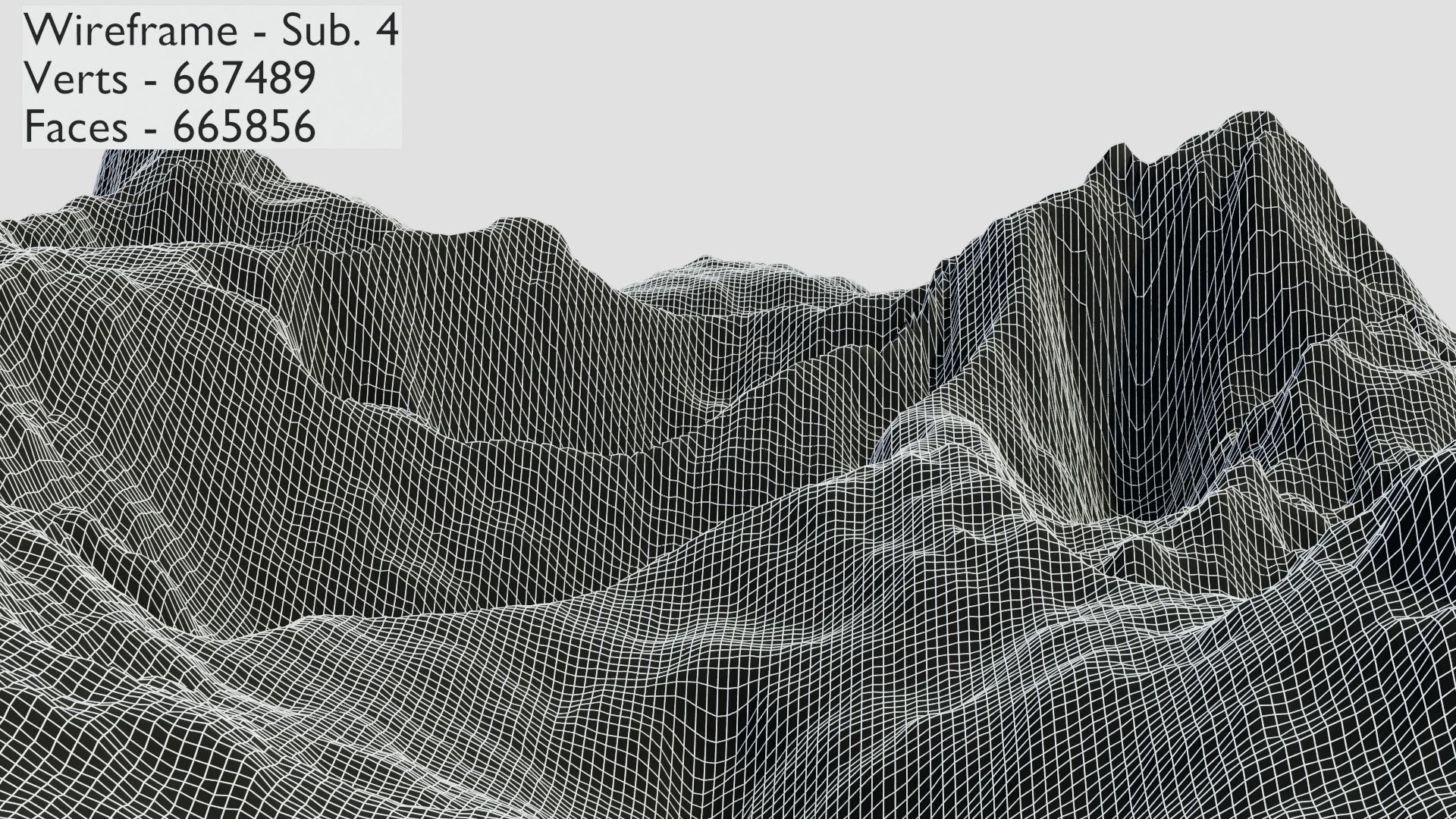 Mountain Terrain Collection 1 3D model_59