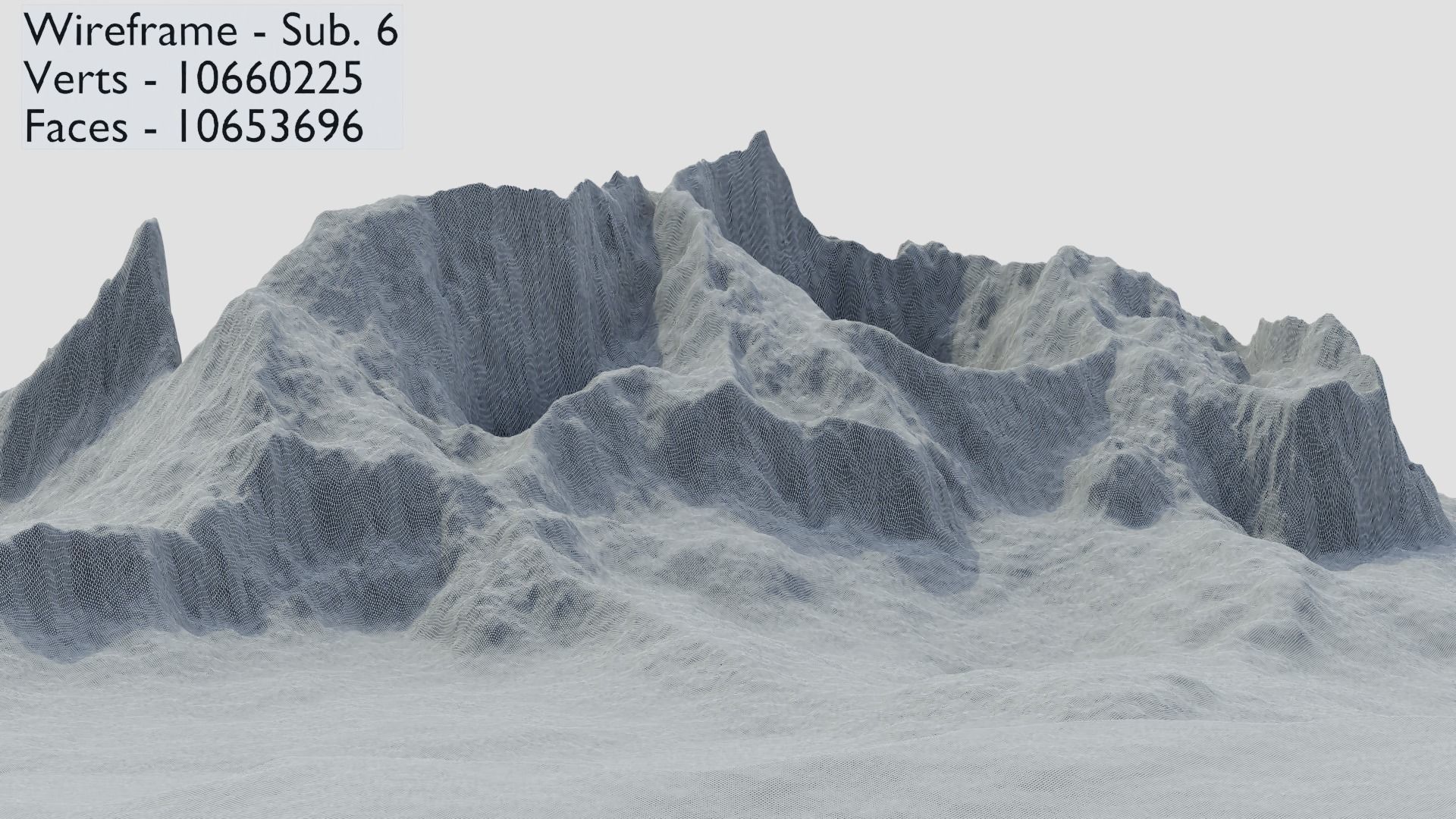 Mountain Terrain Collection 1 3D model_91