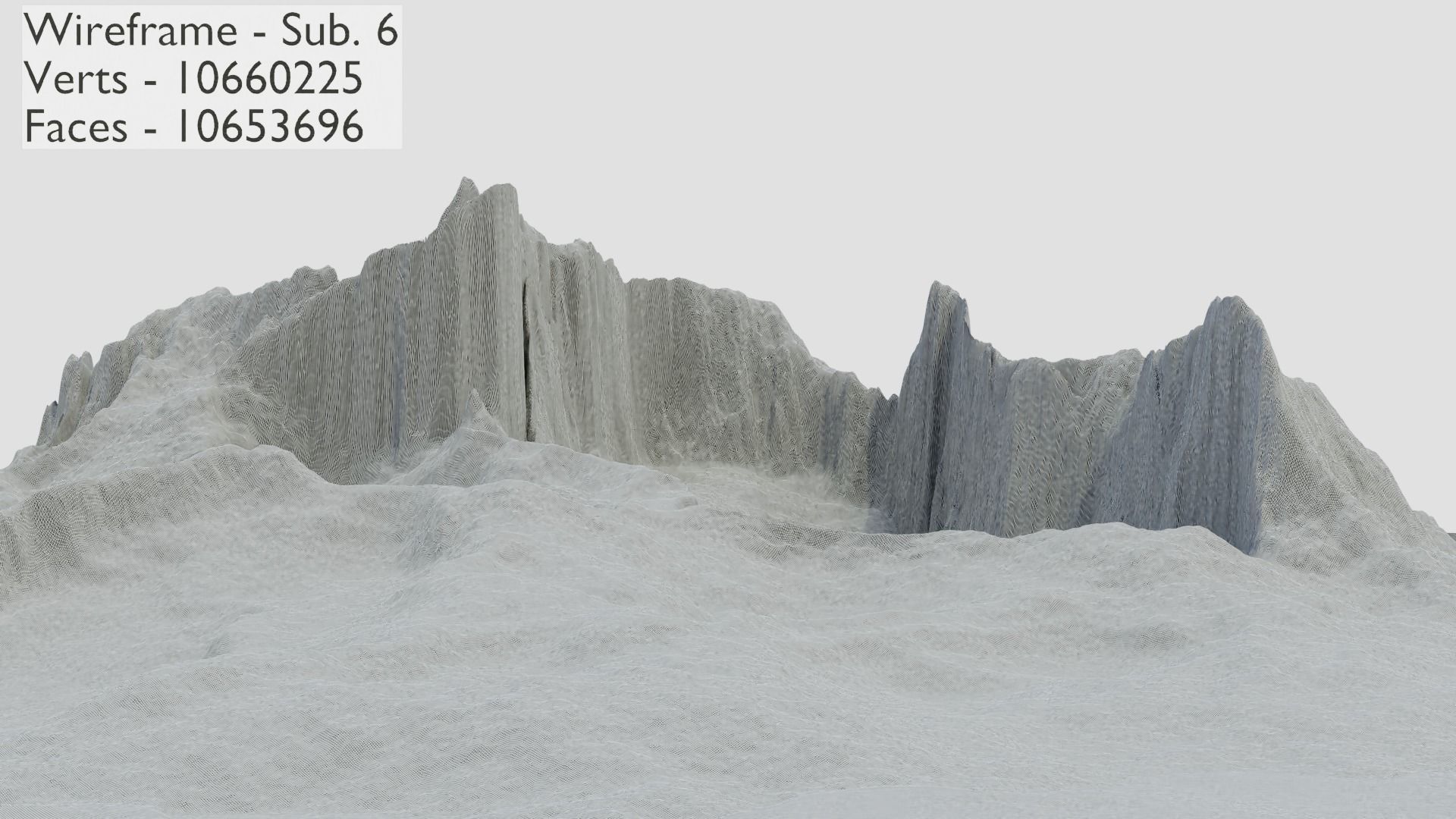 Mountain Terrain Collection 1 3D model_90