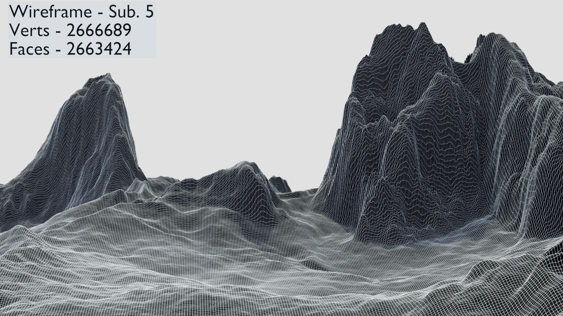 Mountain Terrain Collection 1 3D model_109