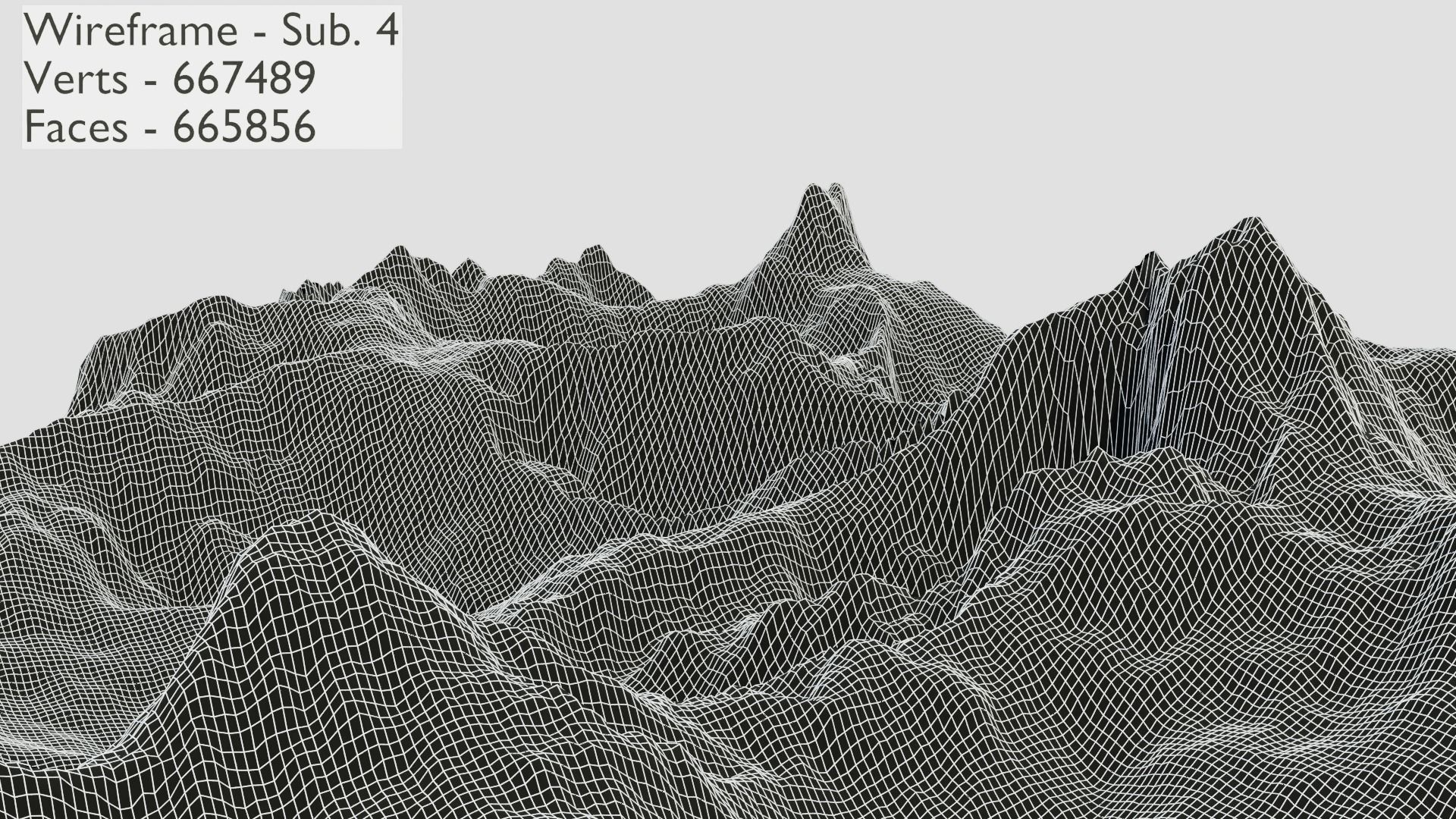 Mountain Terrain Collection 1 3D model_58