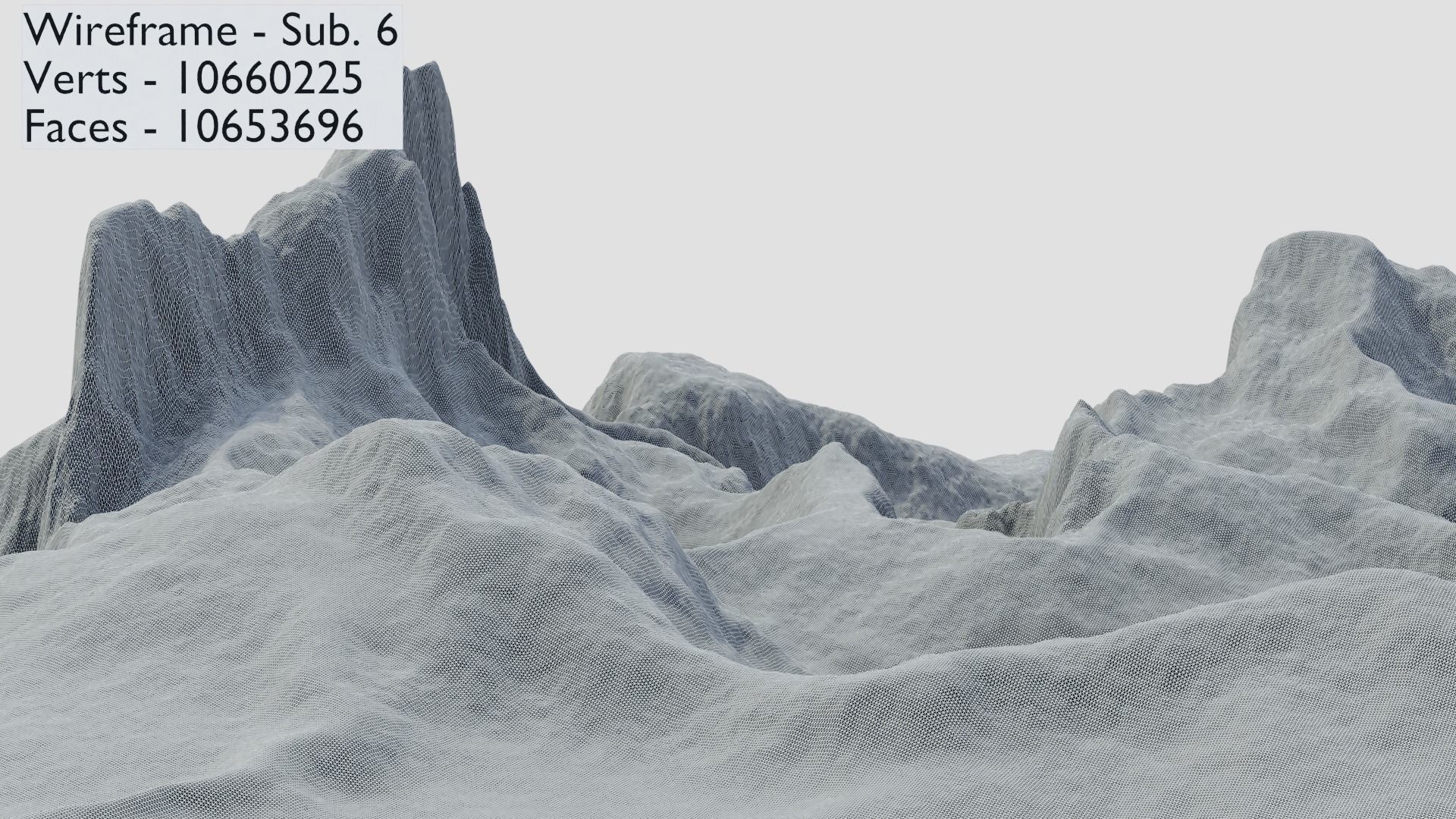 Mountain Terrain Collection 1 3D model_23