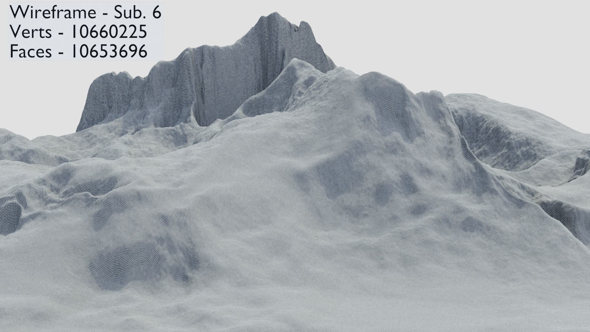Mountain Terrain Collection 1 3D model_21