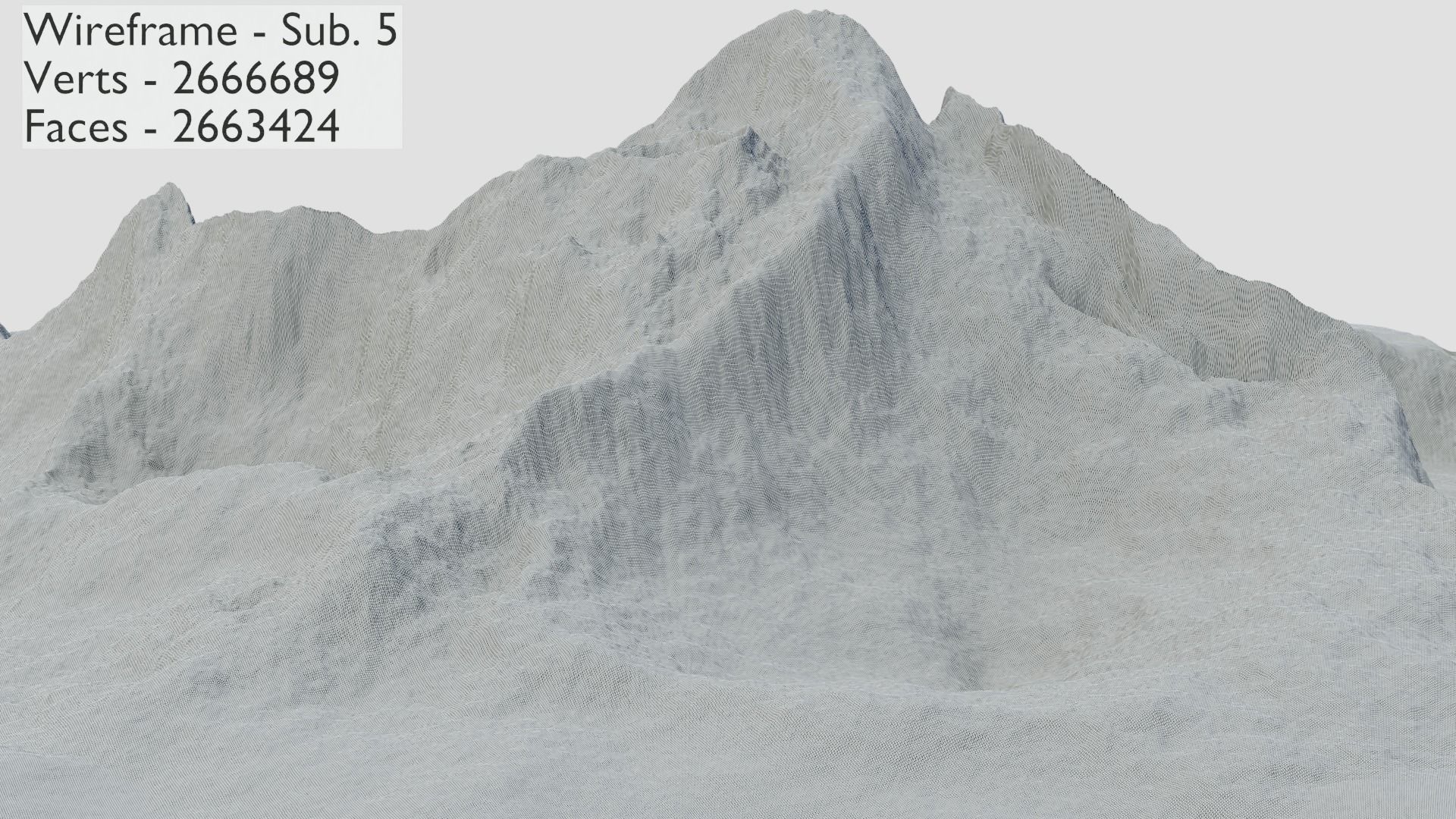 Mountain Terrain Collection 1 3D model_42