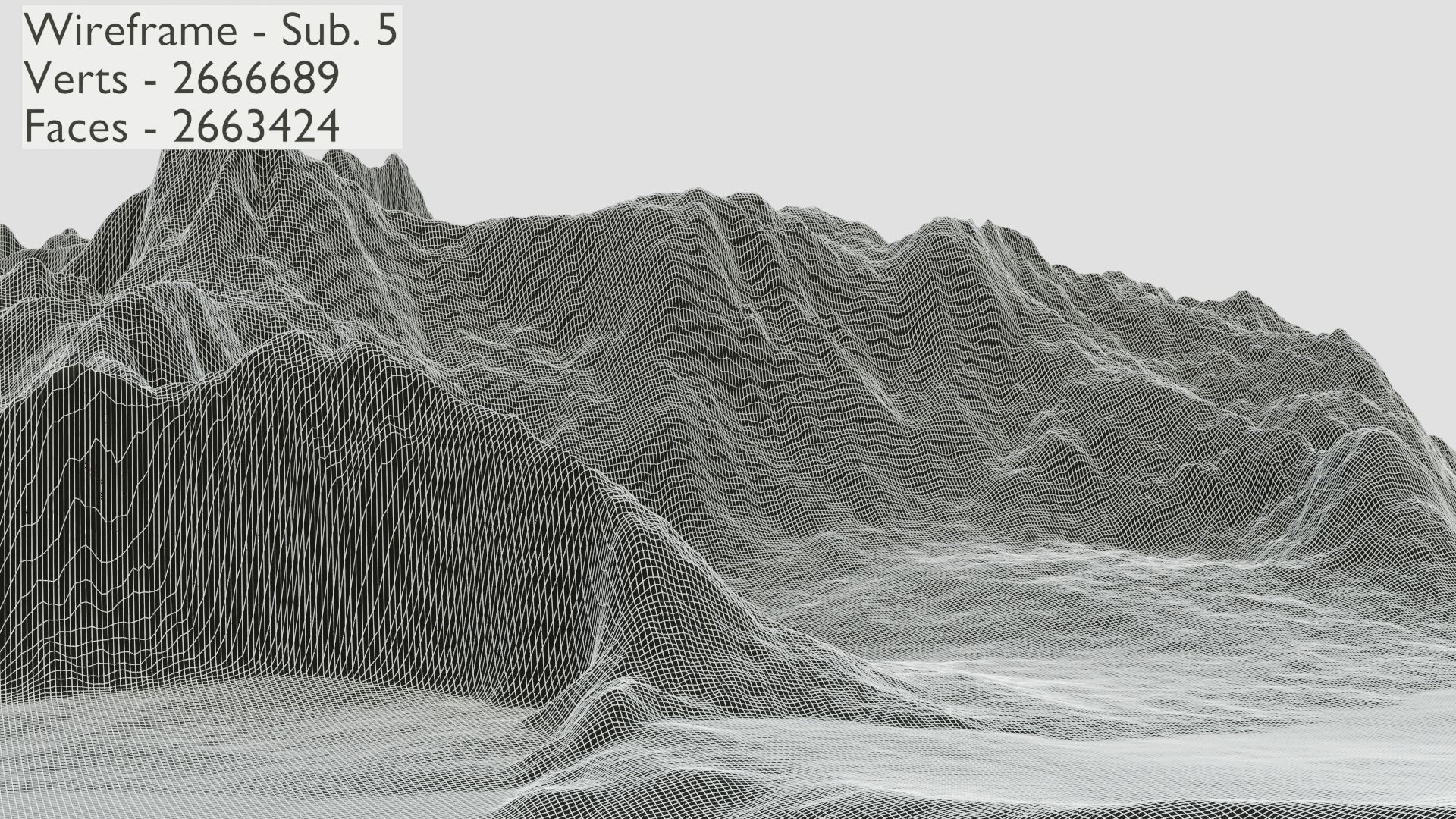 Mountain Terrain Collection 1 3D model_60