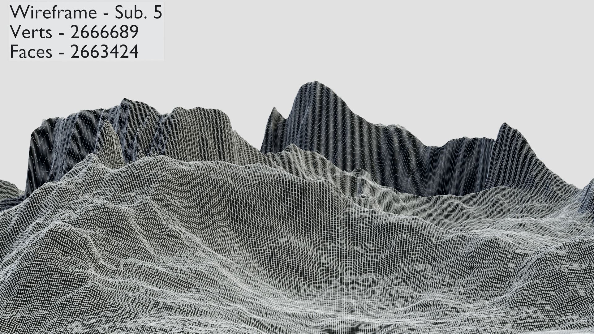 Mountain Terrain Collection 1 3D model_39
