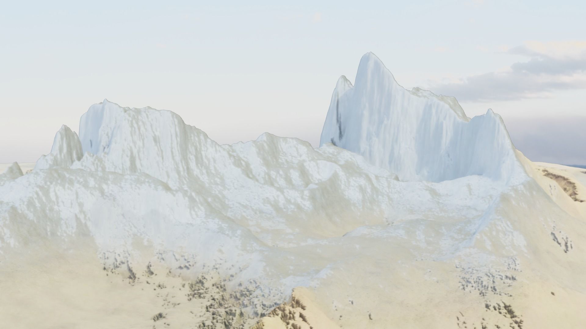 Mountain Terrain Collection 1 3D model_28
