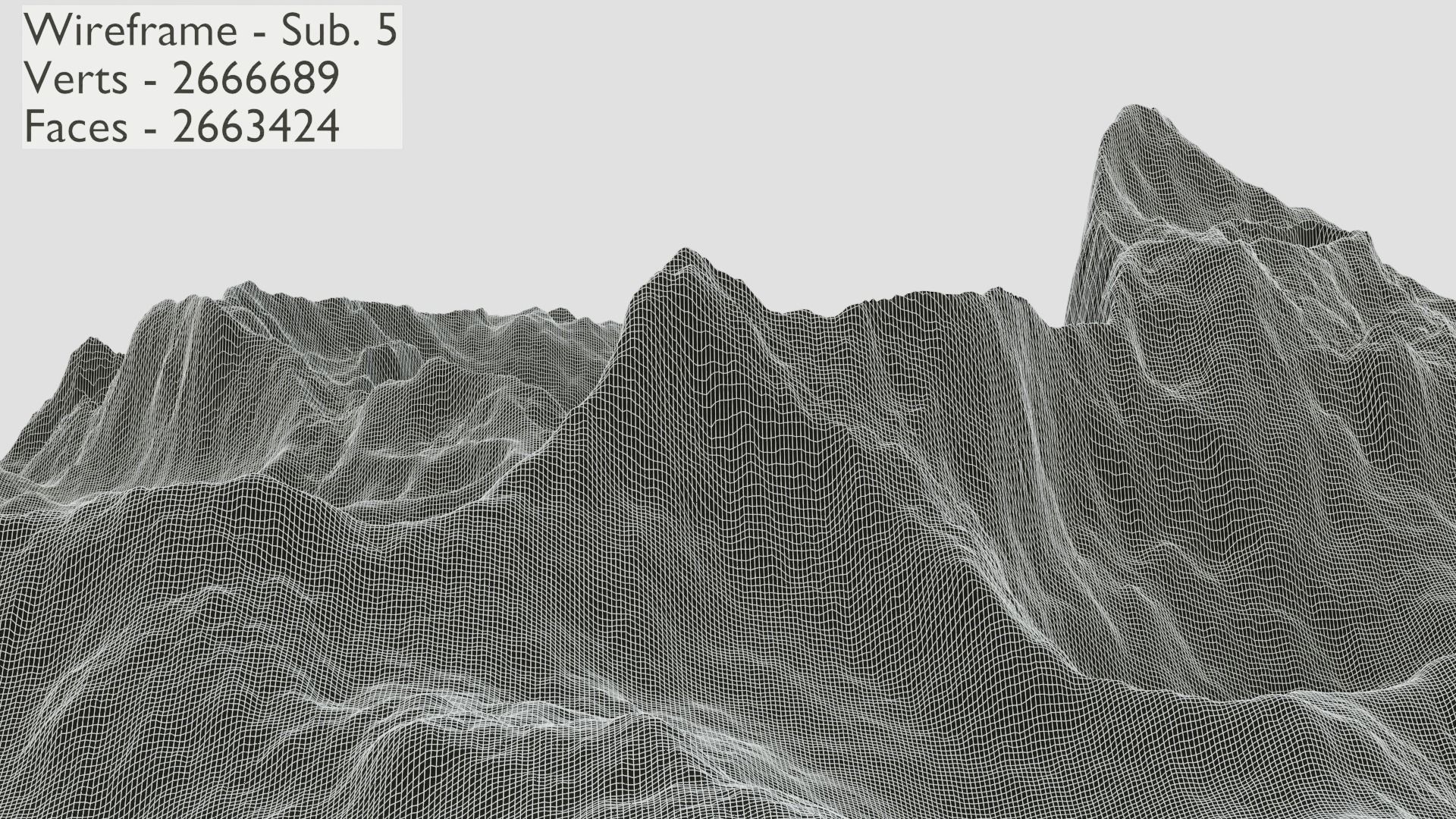 Mountain Terrain Collection 1 3D model_41