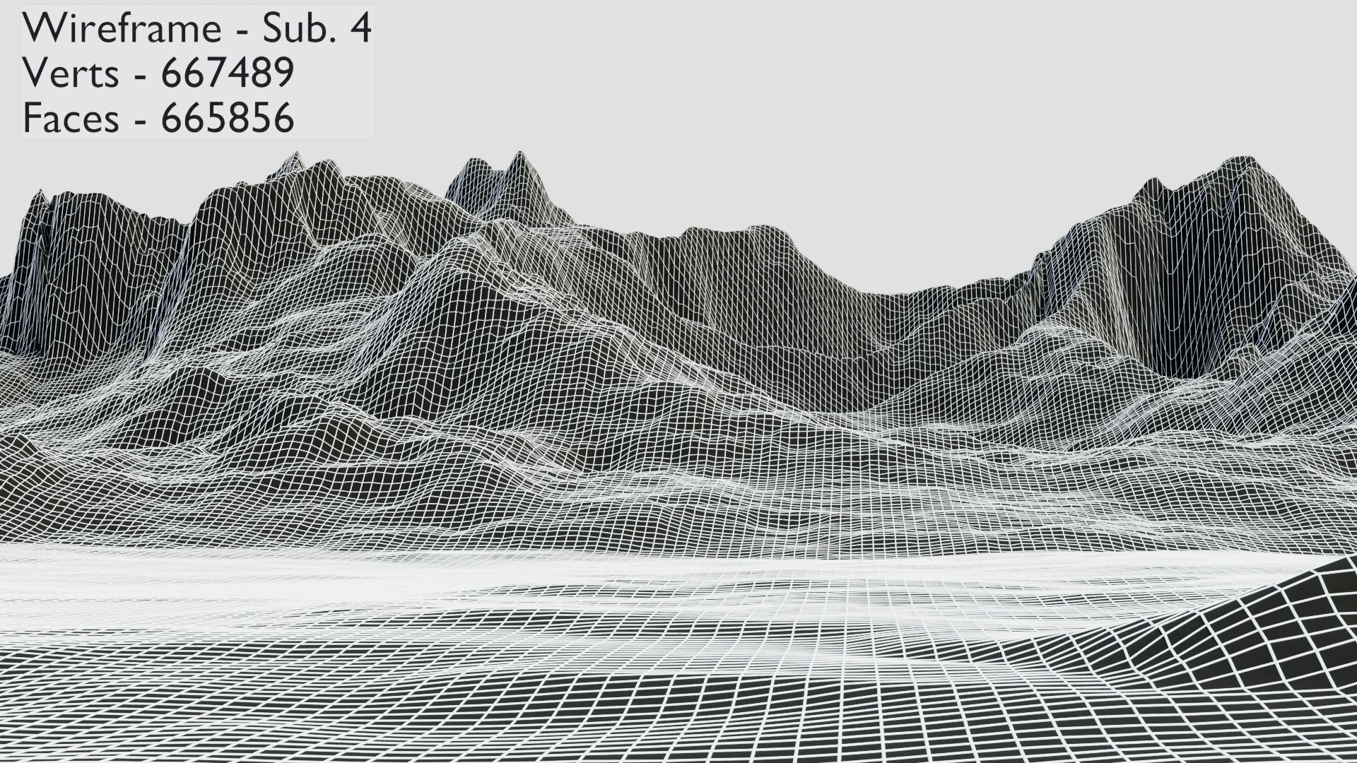 Mountain Terrain Collection 1 3D model_57