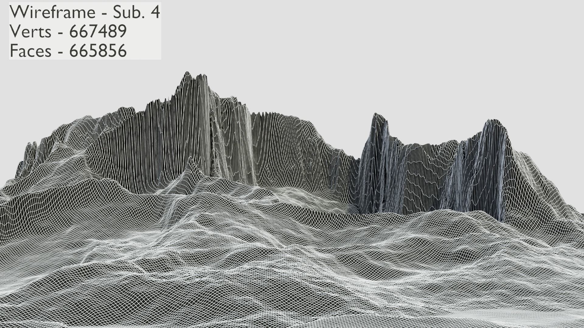 Mountain Terrain Collection 1 3D model_78
