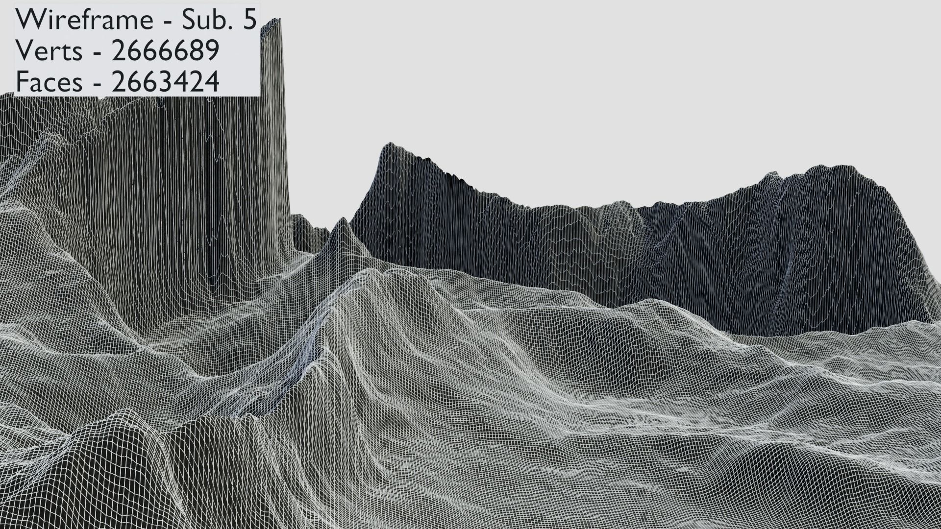 Mountain Terrain Collection 1 3D model_87