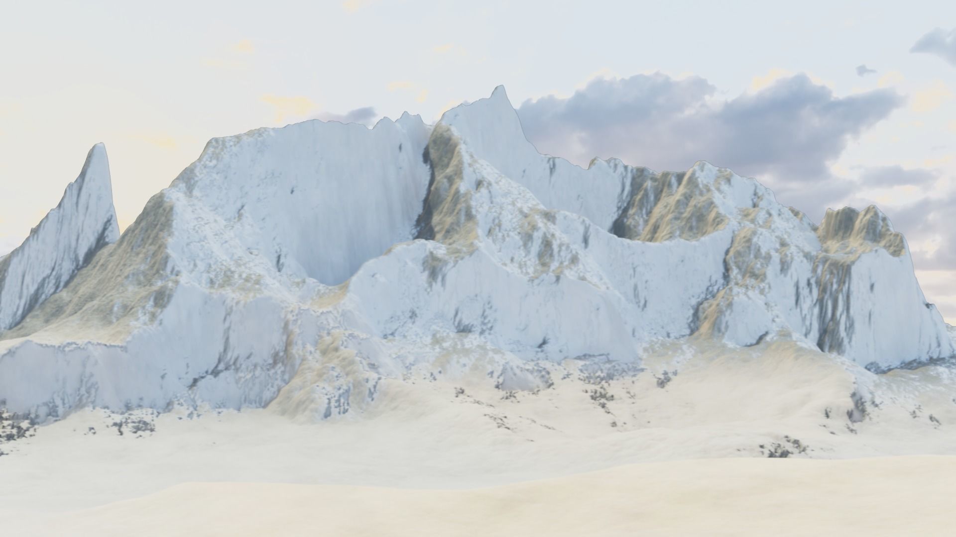 Mountain Terrain Collection 1 3D model_73