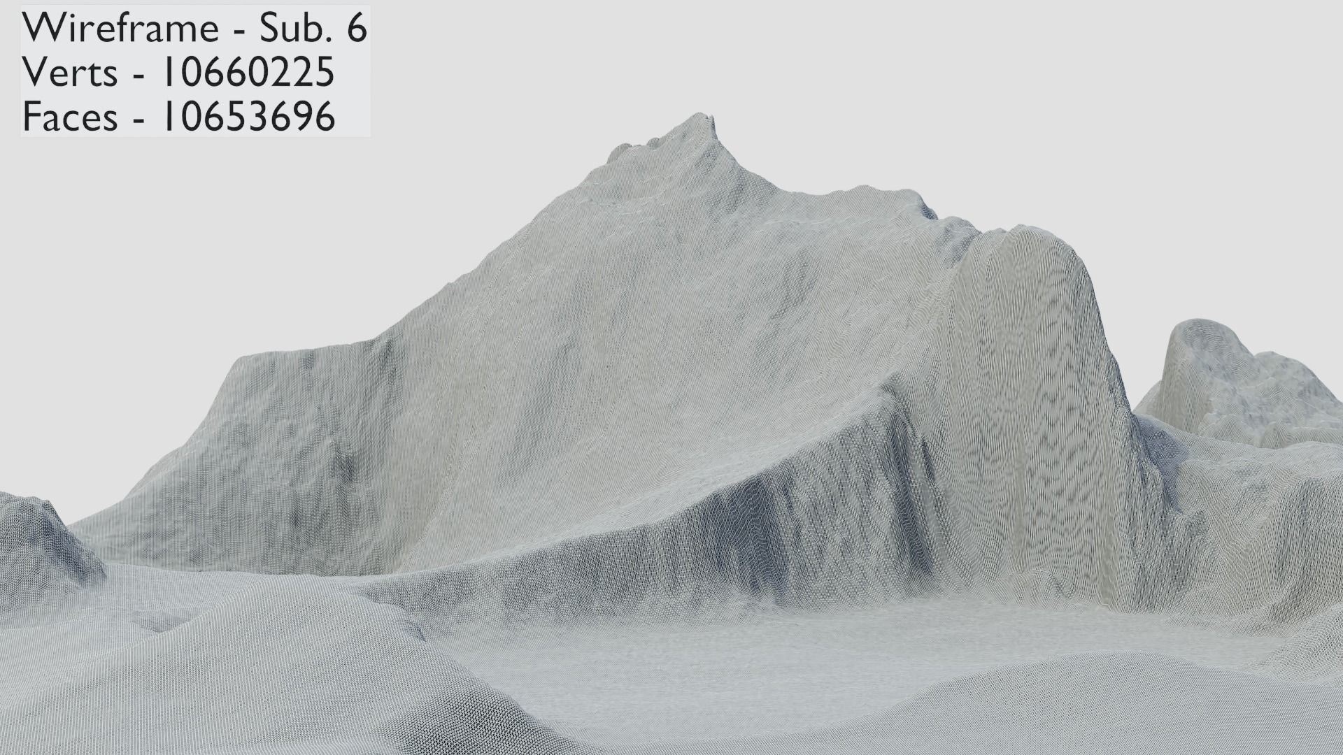 Mountain Terrain Collection 1 3D model_18