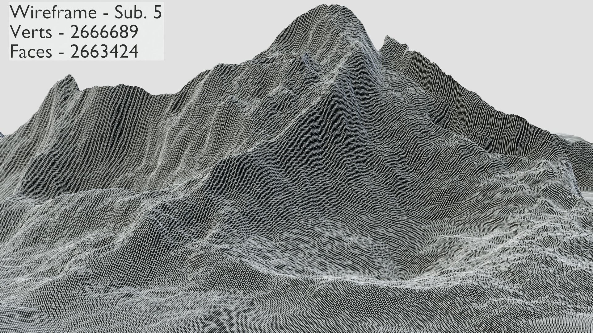 Mountain Terrain Collection 1 3D model_36