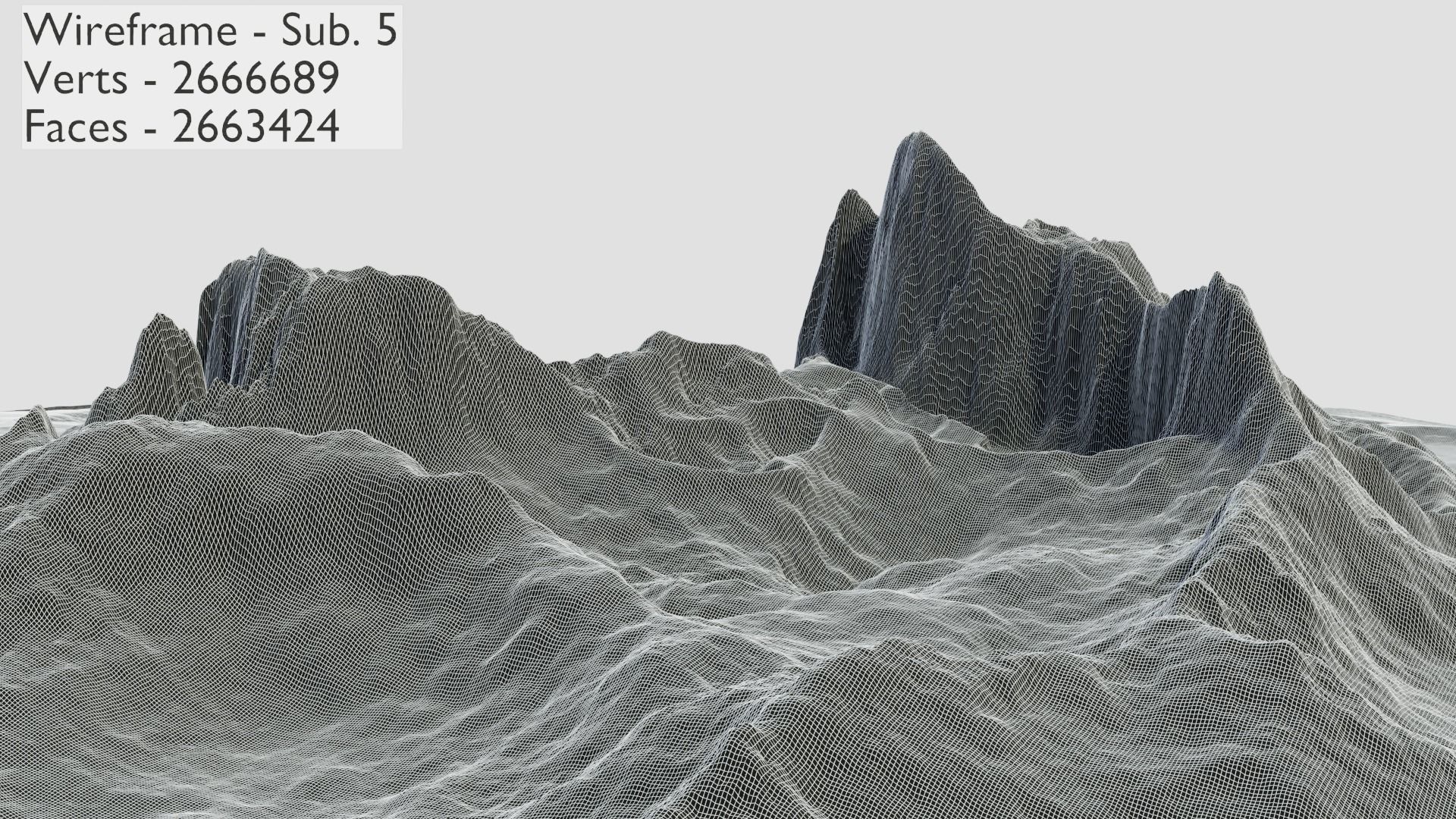Mountain Terrain Collection 1 3D model_40