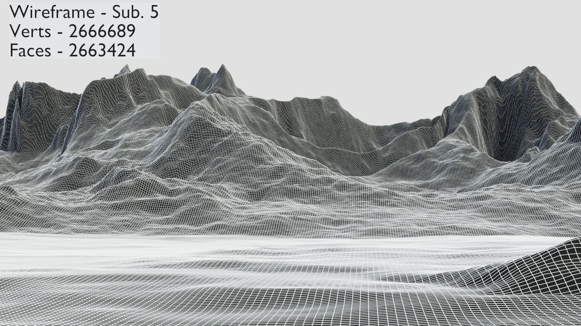 Mountain Terrain Collection 1 3D model_63