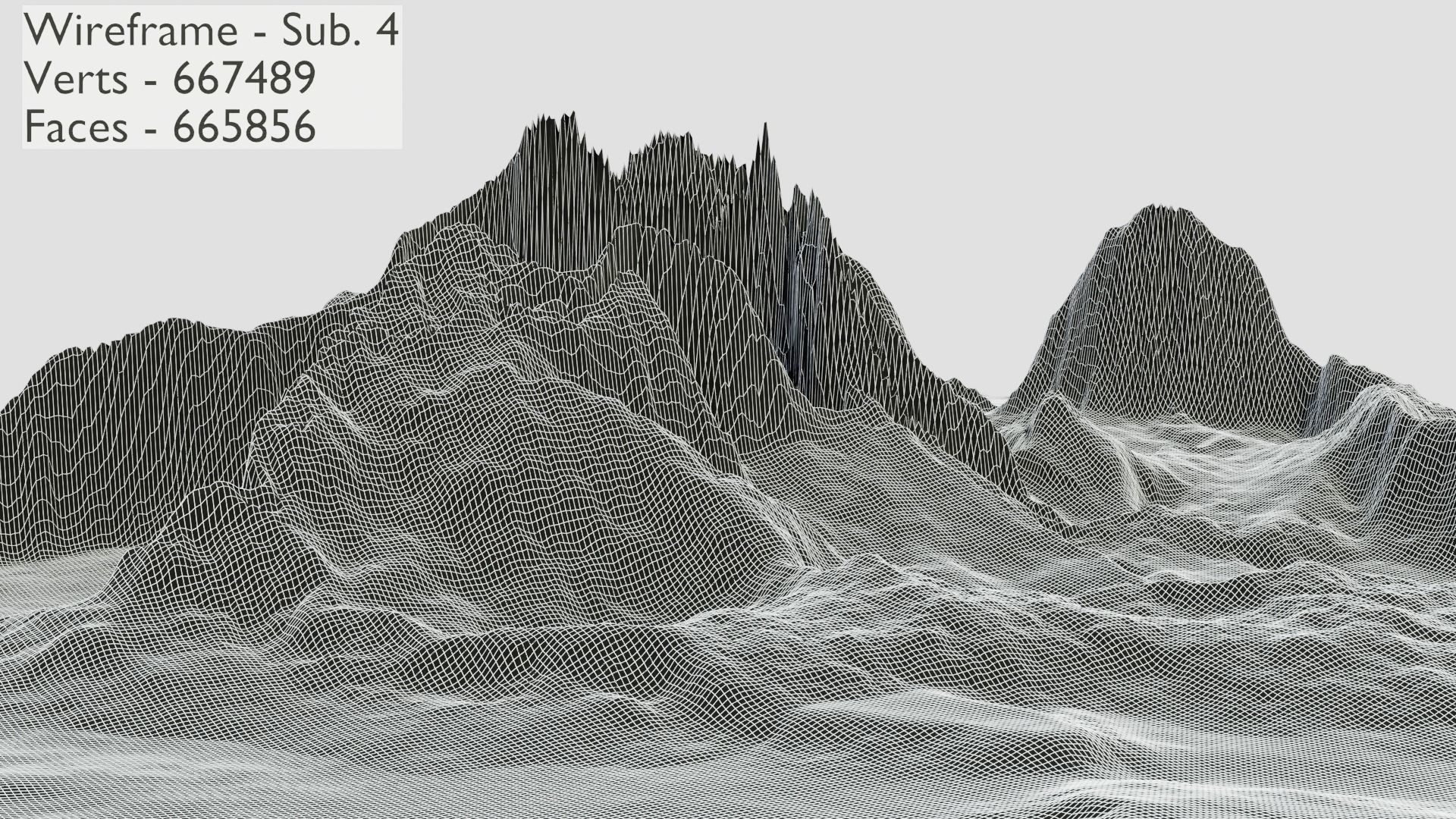 Mountain Terrain Collection 1 3D model_106