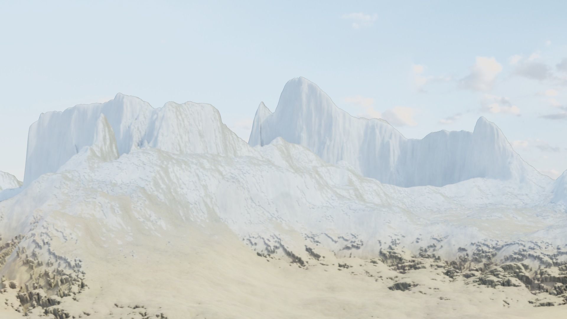 Mountain Terrain Collection 1 3D model_27