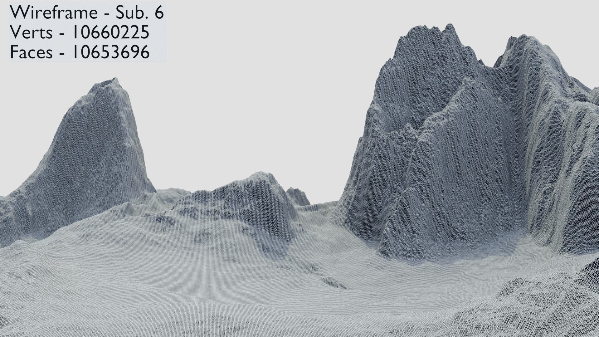Mountain Terrain Collection 1 3D model_115