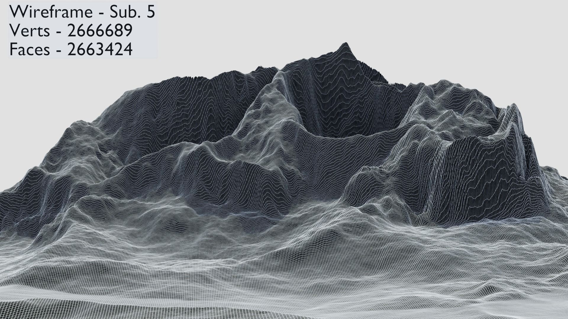 Mountain Terrain Collection 1 3D model_86