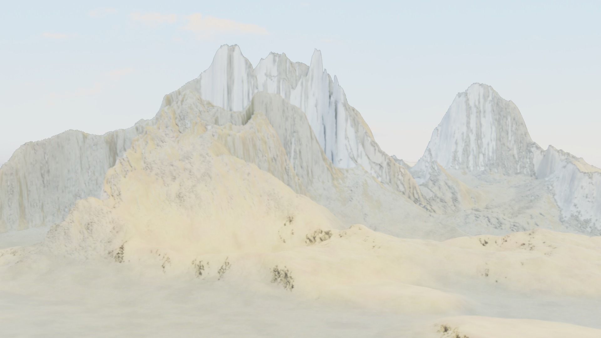 Mountain Terrain Collection 1 3D model_100