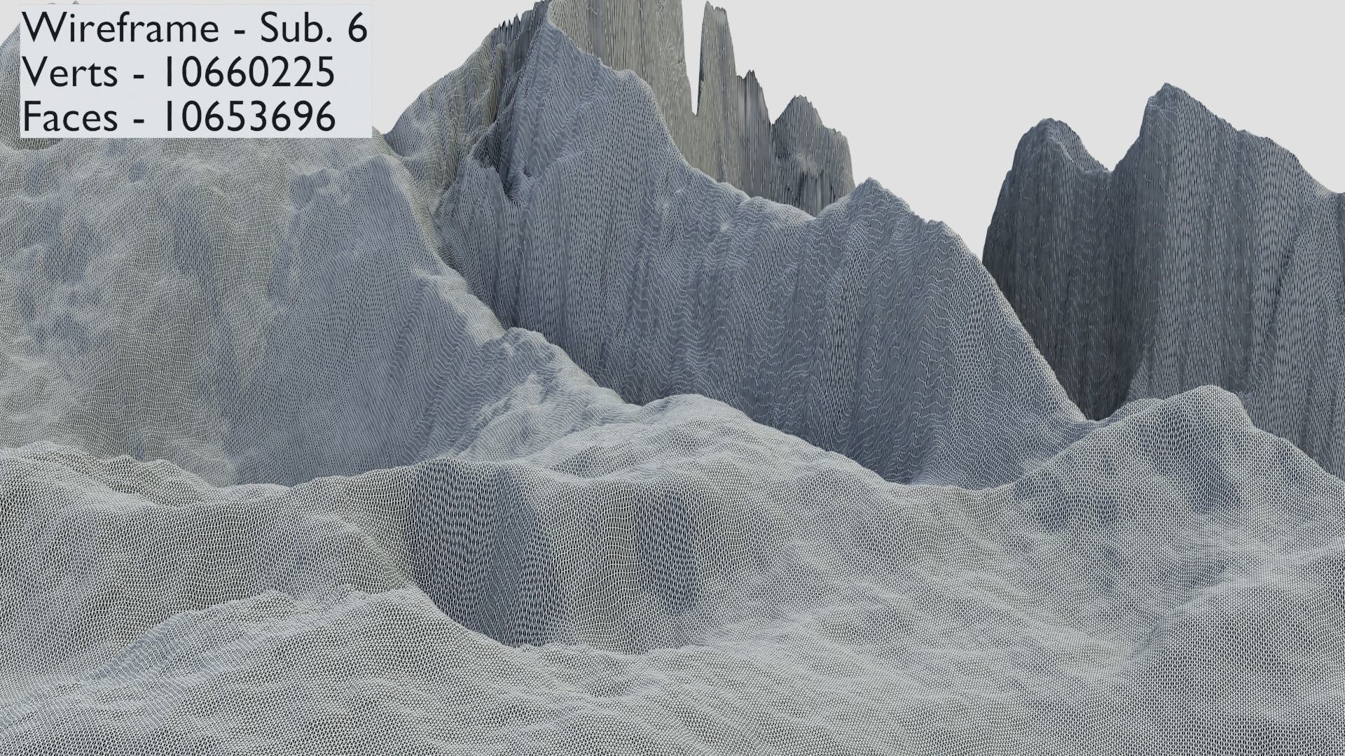 Mountain Terrain Collection 1 3D model_119
