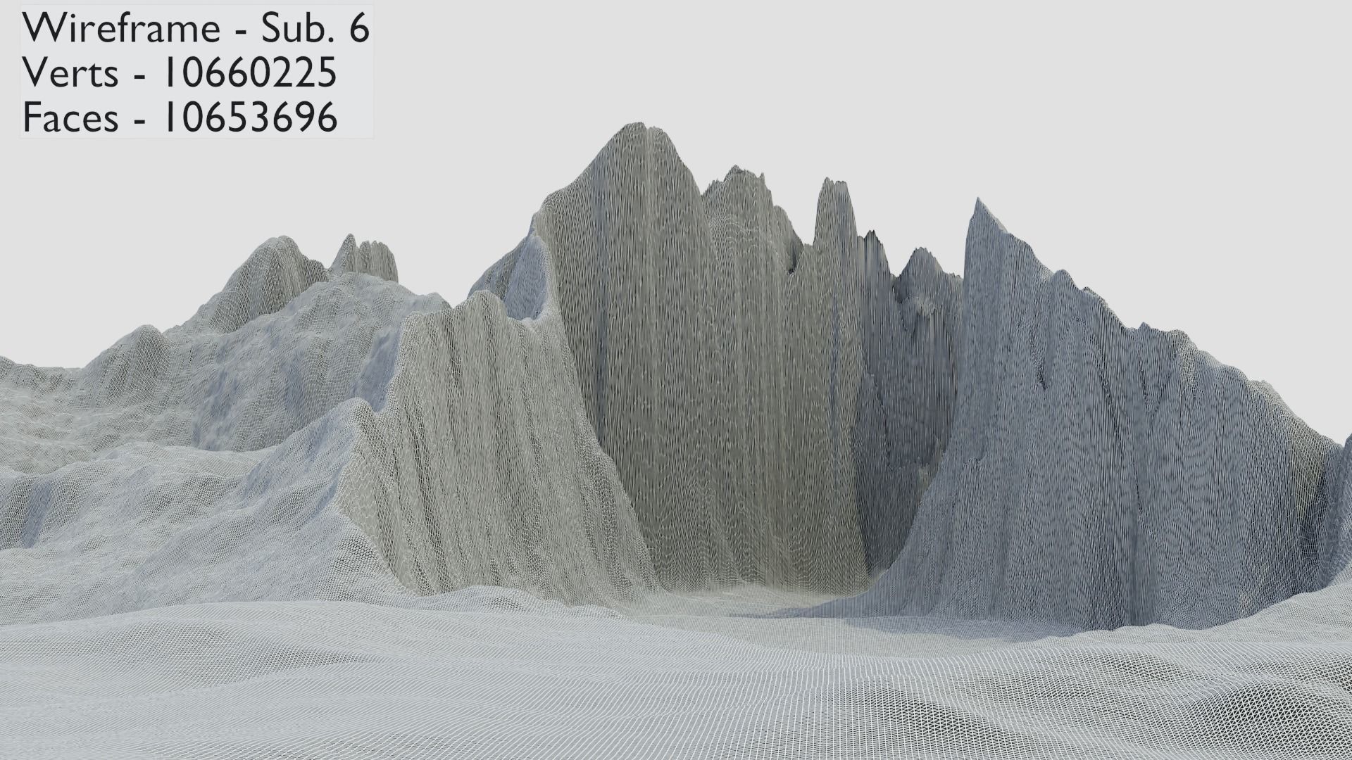 Mountain Terrain Collection 1 3D model_117