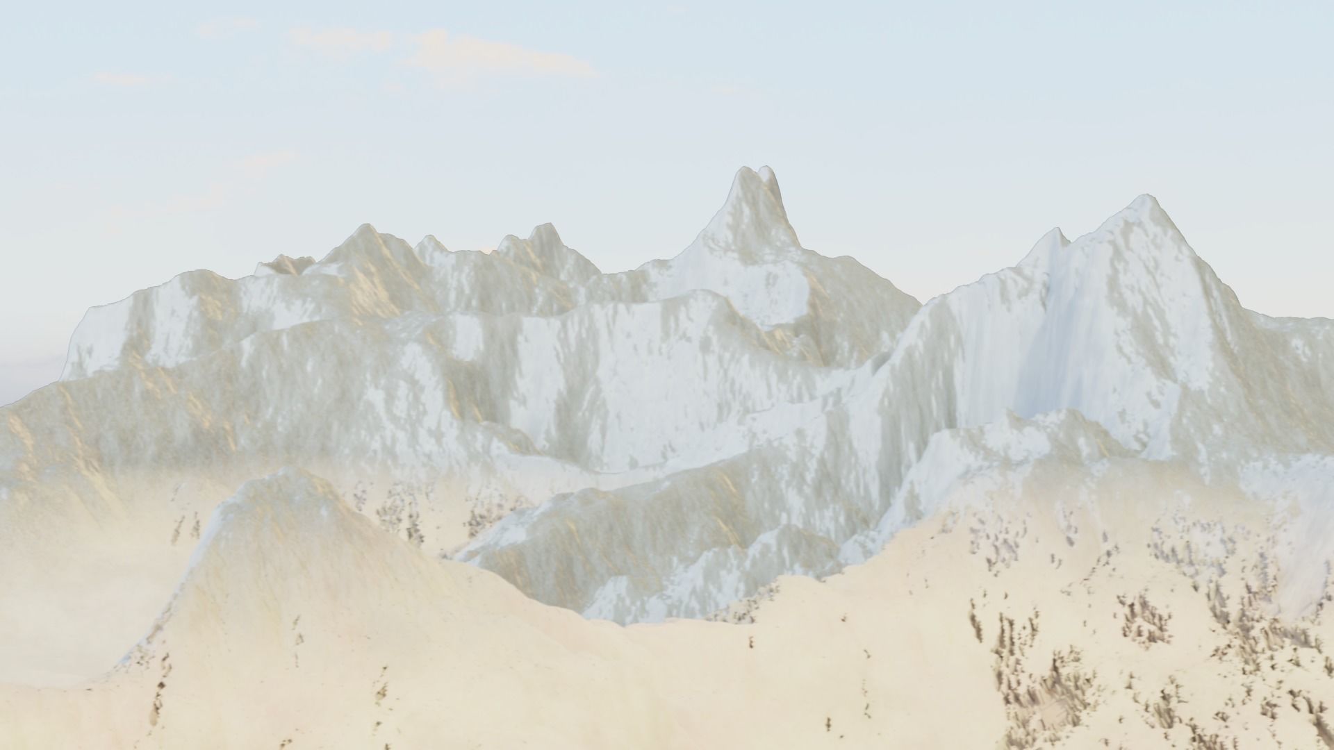 Mountain Terrain Collection 1 3D model_52