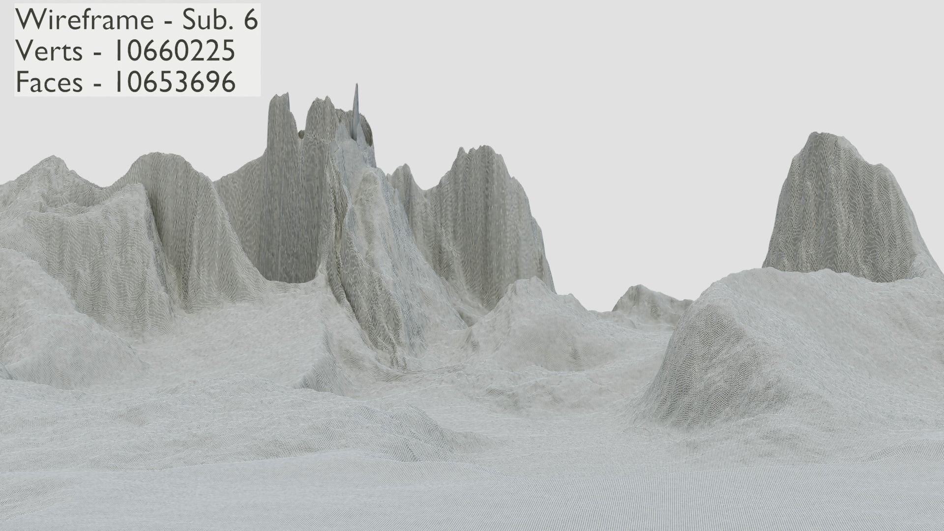 Mountain Terrain Collection 1 3D model_116